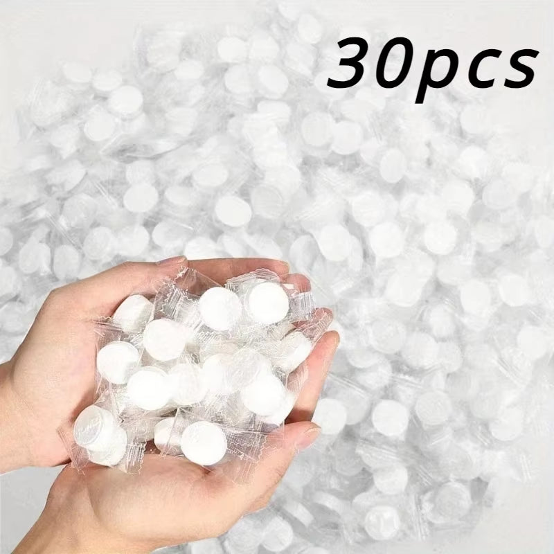 Disposable Compressed Wipes Portable Travel Compressed Face Towel Coin Tissue Mini Handkerchief Non-Woven Wet for Bathrobe Home