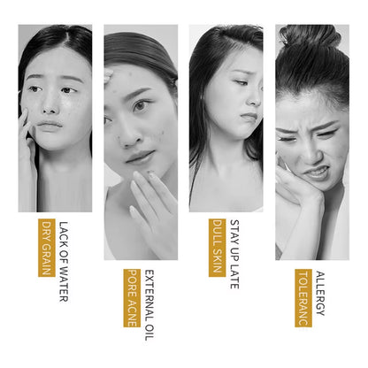 1/2/3Pcs BIOAQUA Rice Raw Pulp Face Serum Hyaluronic Acid Face Essence Nourishing Moisturizing Anti-Aging Serum Facial Skin Care