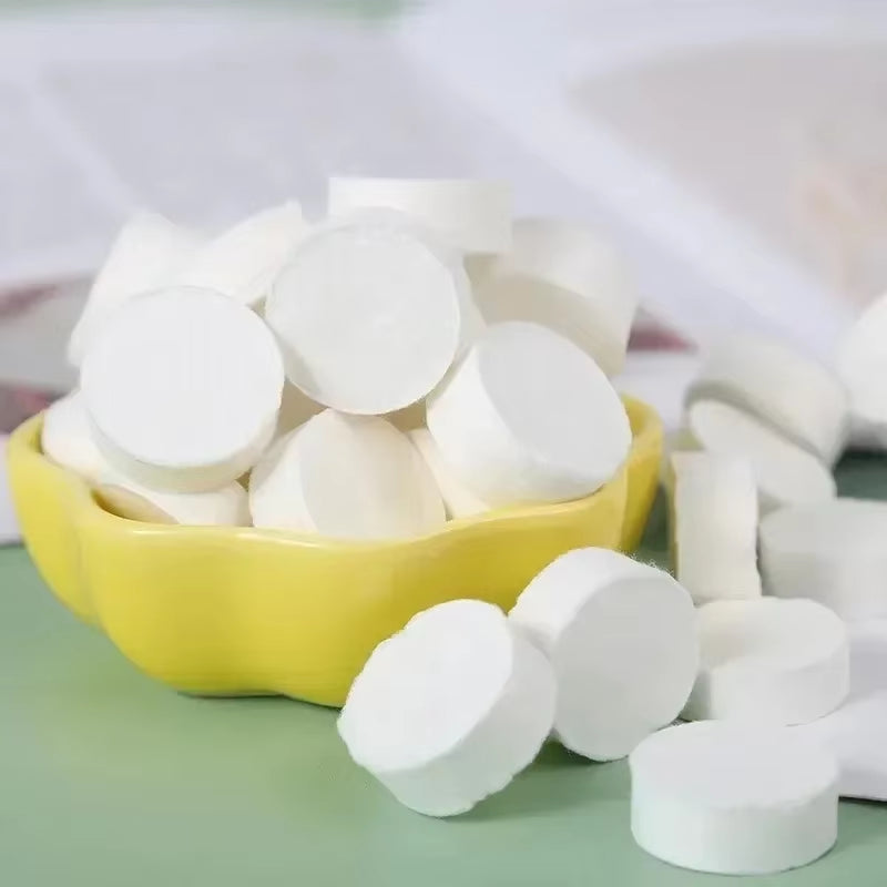 Disposable Compressed Wipes Portable Travel Compressed Face Towel Coin Tissue Mini Handkerchief Non-Woven Wet for Bathrobe Home