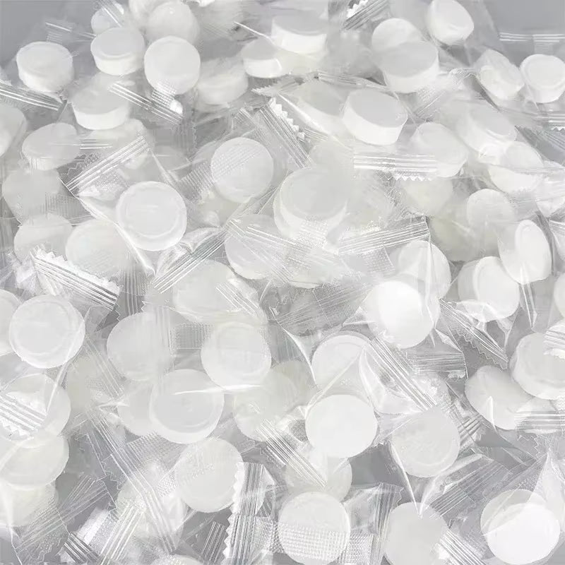 Disposable Compressed Wipes Portable Travel Compressed Face Towel Coin Tissue Mini Handkerchief Non-Woven Wet for Bathrobe Home