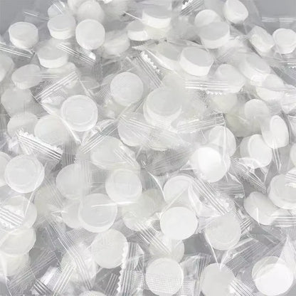 Disposable Compressed Wipes Portable Travel Compressed Face Towel Coin Tissue Mini Handkerchief Non-Woven Wet for Bathrobe Home